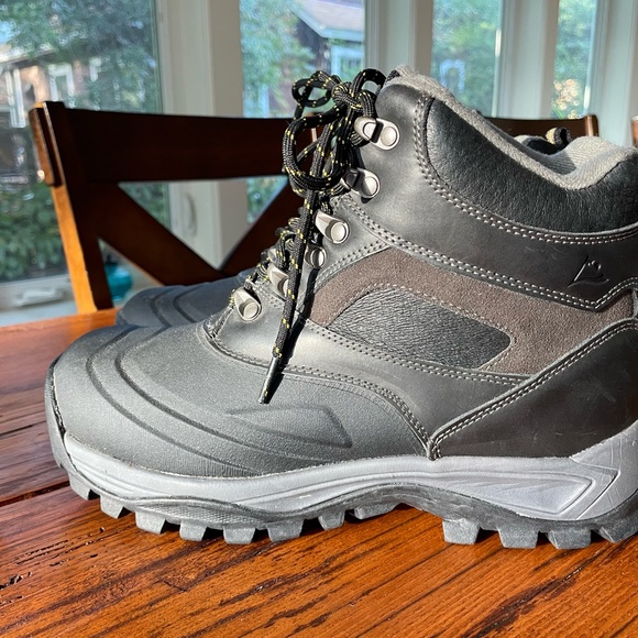 Alpine Design Waterproof Leather Winter Boots Mens 8 Womans 9.5 NEW - Picture 6 of 7